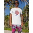 thumbnail image 2 of Eagle And Surfboard Art T-Shirt Men -Image by Shutterstock, Male Small, 2 of 4