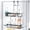 Black, variant on TINANA Over The Door Shower Caddy: Hanging Stainless Steel Bathroom Organizer, No Drilling Shower Shelves