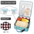 thumbnail image 4 of Panda Face Insulated Lunch Box Women Reusable Lunch Bag with Detachable Handle Lunch Box Containers Office Travel, 4 of 6