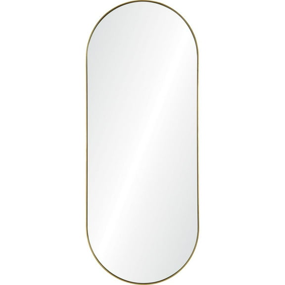 Renwil Marius 24 in. x 60 in. Oval Framed Mirror