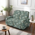 thumbnail image 7 of TSOVTHRID Dandelion Floral Print Recliner Loveseat Cover,Stretch Reclining Sofa Covers with Pockets, Loveseat Recliner Slipcovers Furniture Protector for Pets, 7 of 7