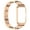 Rose gold, variant on for Samsung Galaxy fit3 SM-R390 Metal diamond strap Samsung Galaxy fit3 Metal Strap R390 Diamond Steel strap case + strap One strap