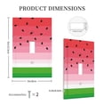 thumbnail image 3 of Fuzoiu Watermelon Print Single Duplex Outlet Cover Plate, Light Switch Cover, for Receptacle Light Switch, Switch Cover Decorative Wallplate-Style T, 3 of 6