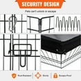thumbnail image 3 of BENTISM Dog Playpen 8 Panels Foldable Metal Dog Exercise Pen with Top Cover 24" H, 3 of 9