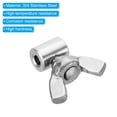 thumbnail image 4 of Unique Bargains 304 Stainless Steel 3mm Hole Wire Rope Clips, 6Pcs Wire Rope Clamp Fasteners Screws, Silver, 4 of 7