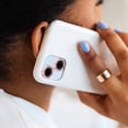thumbnail image 1 of DEEPCRAFF 2Pcs Pink Camera Lens Protective Covers Fingerprint Resistance for Smartphone Users, 1 of 6