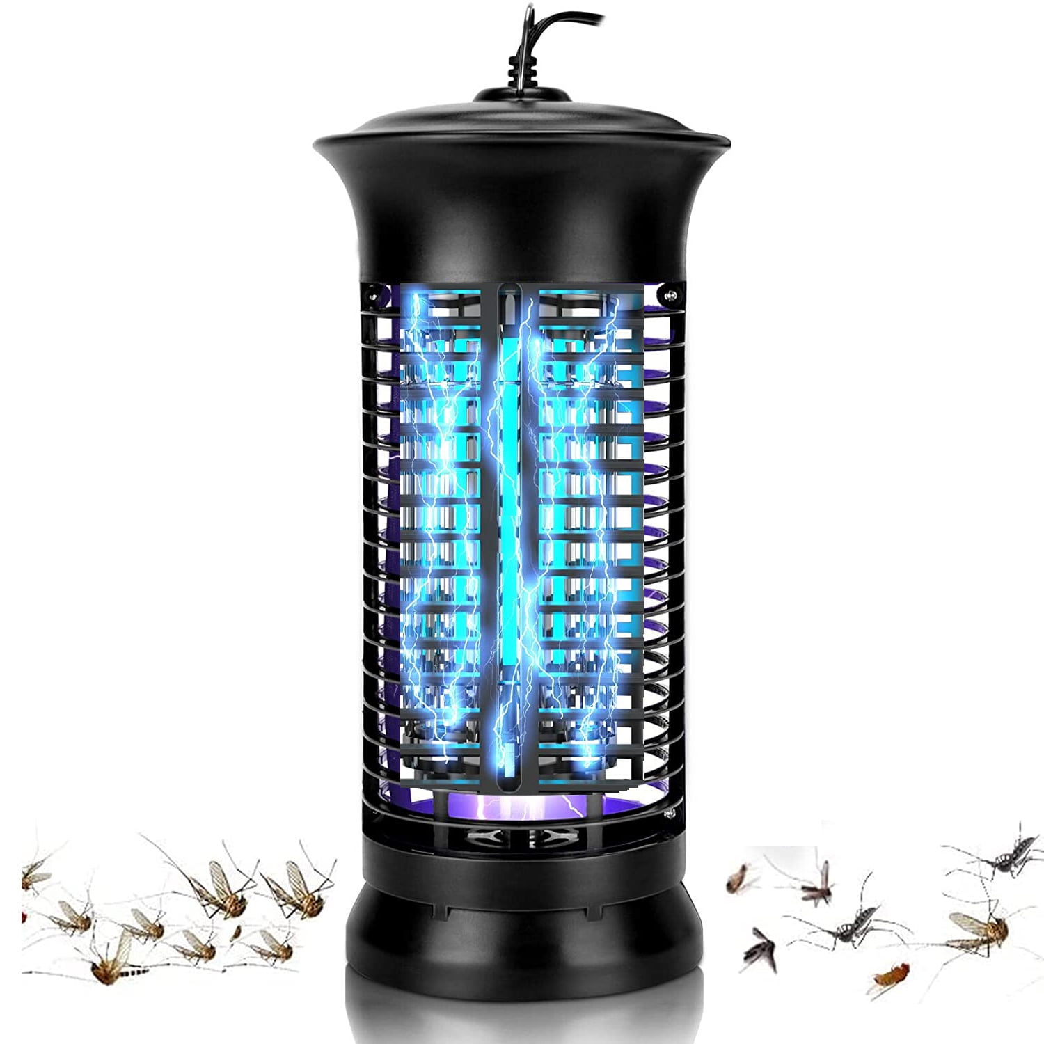 Mosquito Trap Electric Mosquito Killer Trap Indoor Mosquito Zapper for Bedroom Kitchen Fly Trap Bug Zapper Office Mosquito Lamp Living Room White 