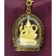 thumbnail image 1 of LLC 2049 Gold Ganesh Hindu God Pendants, 1 of 1