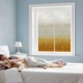thumbnail image 4 of Burnt Orange Beige Ombre Window Privacy Film, Modern Abstract Art Texture Static Cling UV Sun Blocking Tint Film Heat Control Windows Films for Bedroom Bathroom, Window Stickers 17.7"x39.3", 4 of 8
