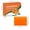 Orange-B, variant on Kokovifyves Persimmon Bath Soap Bar, Deep Cleansing Deodorizing Refreshing Handmade Body Wash Daily Care 100g