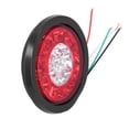 thumbnail image 3 of Luz Trasera Redonda ANGGREK 12-24V 16LED Color Roja Blanca Para Camiones de Remolque RV, 3 of 8