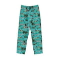thumbnail image 4 of Xecao Hawaii Palms Men's Straight Lounge Pajama Pants: The Ultimate in Comfortable Sleepwear, 4 of 9