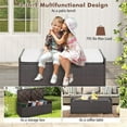 thumbnail image 4 of Pemberly Row Coffre de Terrasse en Osier de 34 Gallons avec Coussin, Brun Cassé, 4 of 8