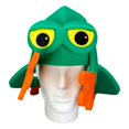 thumbnail image 4 of Frog Hat - Green Frog Hat - Toad Party Hat - Animal Costume Hat - Handmade Frog Hat - Safari Party Gift - Frog Hat for Kids, 4 of 4