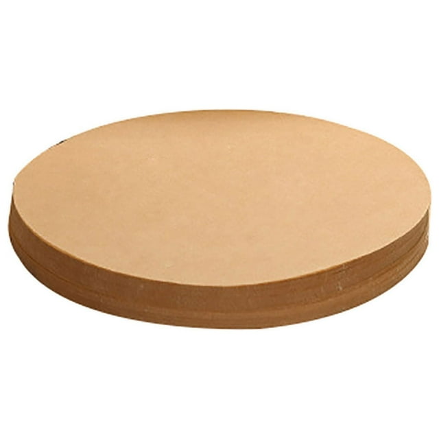 Aodebiao 100 Pcs Feuilles de Papier Cuisson Antiadhésives - 6,4 Pouces Papier Parchemin Rond pour Friteuse à Air Chaud, Four et Moules à Gâteau, Résistant à la Chaleur 230°C, Anti-Huile (100 Unités)
