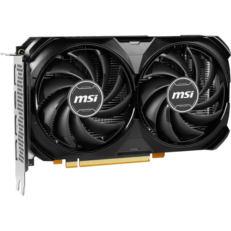 MSI Ventus GeForce RTX 4060 8GB GDDR6 PCI Express 4.0 x8 ATX MSI Ventus GeForce RTX 4060 8GB GDDR6 PCI Express 4.0 x8 ATX