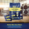 thumbnail image 7 of Retinol Men’s Micellar Cleansing Wipes for Face & Body, Normal to Oily Skin, 30 Individually Wrapped Travel Wipes, 7 of 7