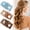 Multicolor, variant on Viflosae Hair Clips for Women Claw Clip Magnetic Hair Clip Personalized Intelligent Magnetic Decoration Hair Clip Hair Accessory