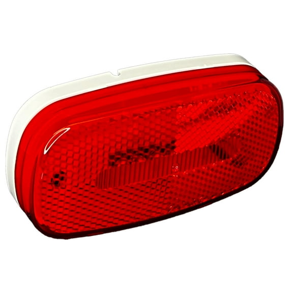 RV Designer L903 Oblong Reflex LED Marker Light - Red