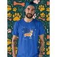 thumbnail image 2 of Big Dog Lover Corgi T-Shirt Men -Image by Shutterstock, Male XX-Large, 2 of 4