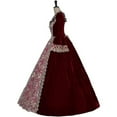 thumbnail image 4 of Marie Antoinette Rococo Ball Gown Gothic Victorian Dress Costume Christmas Medieval Princess Dress, 4 of 7