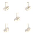 thumbnail image 1 of Toystoory Soporte para reposacucharas con estante para cuencos, organizador de cocina, cubiertos dorados verticales, almacenamiento de cucharas Type2 NO2, 1 of 1