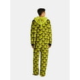 thumbnail image 2 of Dr. Seuss Men's Grinch Superminky Pajamas Union Suit, Sizes S-XL, 2 of 4