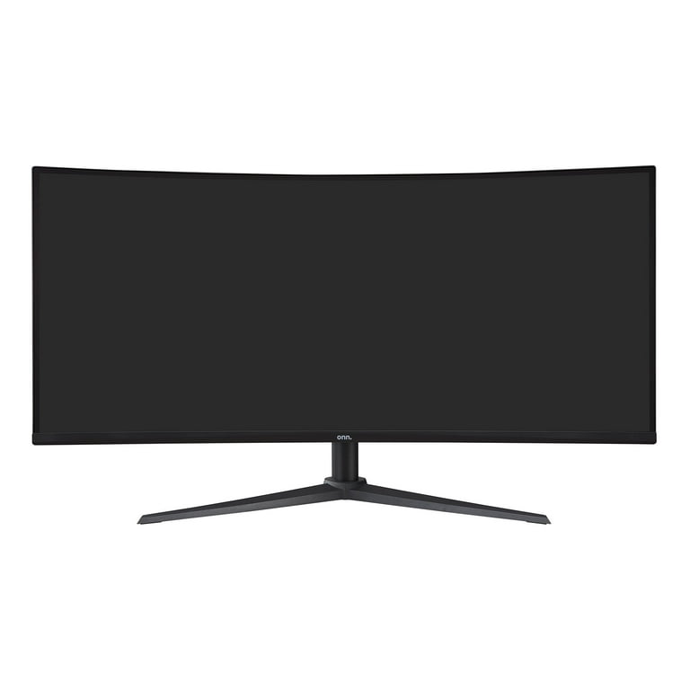 onn. 27 Curved QHD (2560 x 1440p) 165Hz 1ms Adaptive Sync Gaming Monitor  with Cables, Black, New