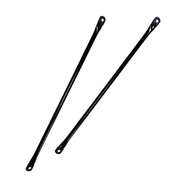 2 piezas de repuesto para barra de columpio, accesorios para postes colgantes, brazos de columpio, columpio colgante 100 cm negro