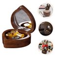 thumbnail image 1 of HONITANO Heart Shaped Melody Box Wind Up Synthetic Material Plays Song 1Set, 1 of 7