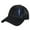 Black, variant on Decky 1142 6 Panel Low Profile Structured Quilted Trucker-Black