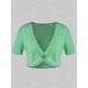 thumbnail image 3 of Tamaño más camiseta a rayas e Insertar Cami conjunto de encaje Rosegal Camisetas tallas grandes, 3 of 5