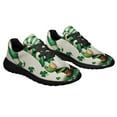 thumbnail image 6 of StPatrick's Day Gnome Shamrock Irish Shoes Sneakers Black Size 11.5, 6 of 7