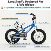 Royalbaby Freestyle 16 Bicycle for Boys and Girls Ages 6-8 Years, Blue