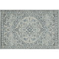 thumbnail image 3 of Traditional 2x3 Area Rug (2' x 3') Medallion Gray, Gray Indoor Scatter Easy to Clean, 3 of 8