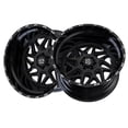 thumbnail image 2 of 22x12 TIS 552B Gloss Black w/ Milled Lip Logo Wheel 8x170 (-44mm), 2 of 5