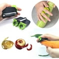 thumbnail image 5 of NOGIS 1 Pcs Hand Vegetable Peeler Palm Peeler Finger Grips Comfortable to Peel Potato & Carrot & Cucumber, 5 of 6