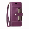 thumbnail image 4 of FOXDOCK Funda tipo Cartera para Samsung Galaxy A26 – Cubierta de Cuero PU con Múltiples Ranuras, Bolsillo para Efectivo y Correa de Muñeca, 4 of 6