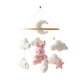thumbnail image 1 of Móvil de cuna con forma de conejito, juguete giratorio para cuna con adorables conejos, juguete de fieltro para dormir y adorno para la decoración de la habitación de los niños., 1 of 5