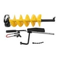 thumbnail image 2 of Cordless Ice Drill Auger Nylon Ice Auger Bit 8'' Drill Adapter Ice Fishing, 2 of 12