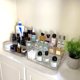 thumbnail image 2 of Organizador de perfumes Rusnugic, paquete de 2 unidades, estante de tres niveles, transparente, 2 of 8