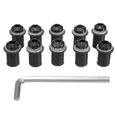 thumbnail image 4 of Kit De Tornillos De Carenado De Motocicleta De Aluminio, Montaje De Cuerpo Para Tornillos De Parabrisas De Motocicleta, Tornillos, Tuercas Advancent VI003993-00, 4 of 5
