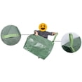thumbnail image 6 of Leaf Trash Bag Large Capacity Lawn Gardening Branches Leaves Cleaning Pouch Outdoor Waste Tote Container Green, 6 of 9