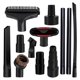 thumbnail image 1 of 12PCS Universal Vacuum Attachments 1-1/4In Vacuum Cleaners Accessories Brush Extension Wand Nozzle Crevic, 1 of 6