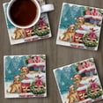 thumbnail image 2 of Thirstystone Holiday Buddies 4-Pack Tumbled Tile Coasters, 2 of 7