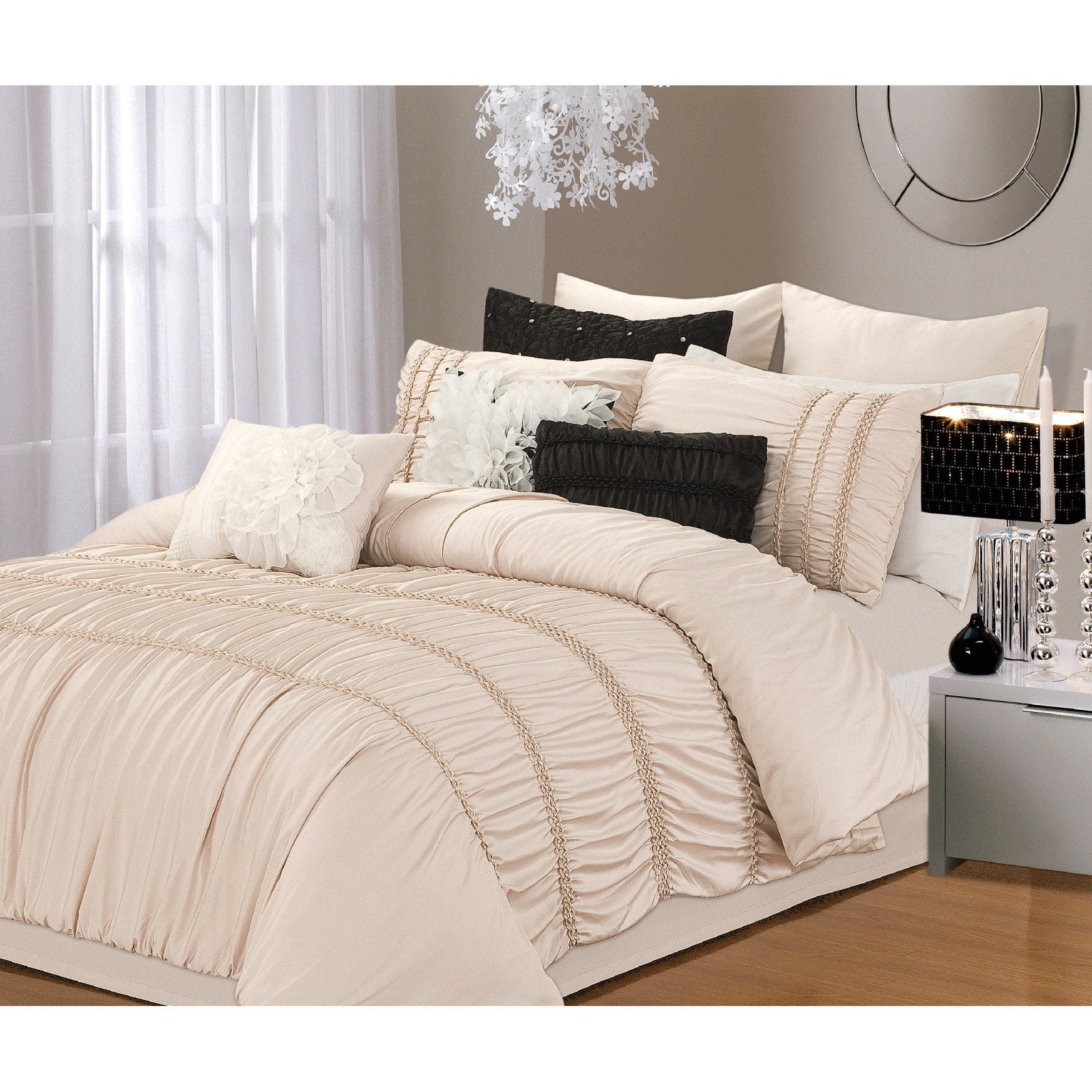 Chic Home Romantica Duvet Cover Set Walmart Com