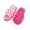 Pink, variant on Daiosportswear Coral Velvet Mopping Slippers,Striped Washable Linen Slippers,4.3x10.6in,Soft,Non-Abrasive,Hand-Free Cleaning,1 Pair,Floor-Friendly