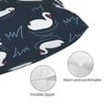 thumbnail image 3 of Easygdp Cartoon Swan for Soft Pillow Case Pillow Protectors,Perfect for Sleeping (Pillow Core Not Included)-14"x20", 3 of 6