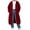 Wine, variant on BLVB Girls Zip up Hoodies Oversized Long Tunic Sweatshirts Casual Long Sleeve Fall Trendy Hoodie Jacket Coat(White,14-15 Years)