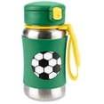thumbnail image 1 of Vaso para Niño Pequeño con Sorbete Skip Hop Sparks Acero Inoxidable Fútbol, 1 of 6